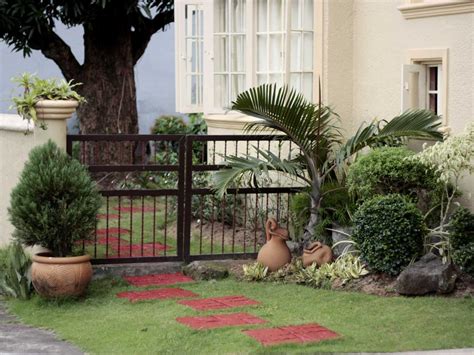 The right grass for a lawn in a tropical garden .
